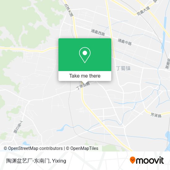 陶渊盆艺厂-东南门 map