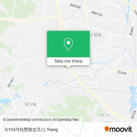 G104与任墅路交叉口 map