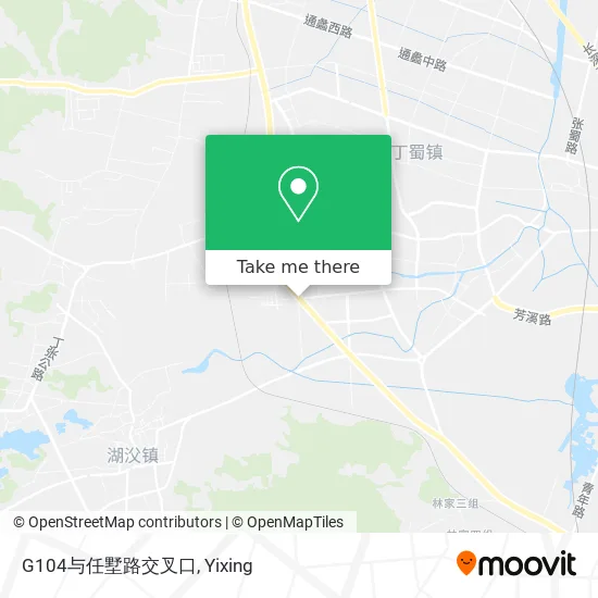 G104与任墅路交叉口 map