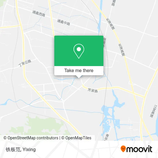 铁板范 map