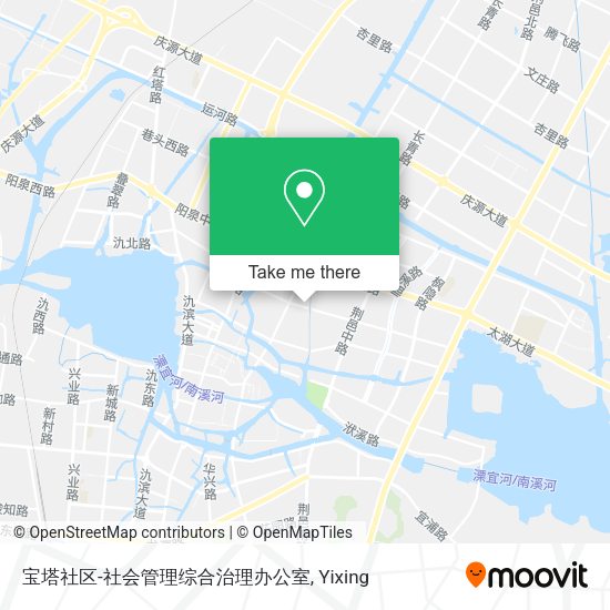 宝塔社区-社会管理综合治理办公室 map
