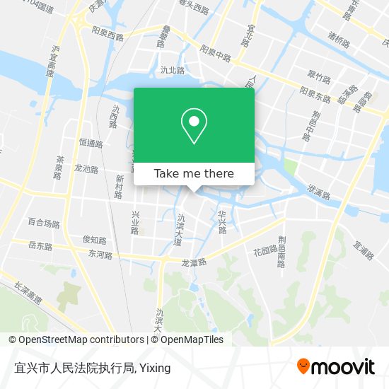 宜兴市人民法院执行局 map