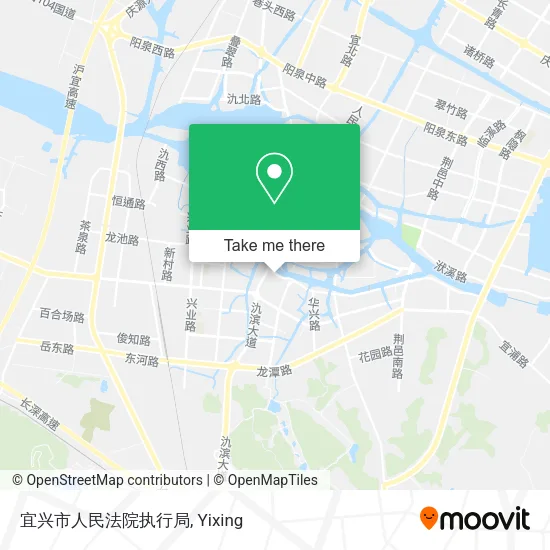 宜兴市人民法院执行局 map