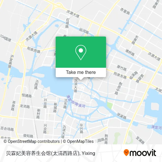 贝霖妃美容养生会馆(太滆西路店) map