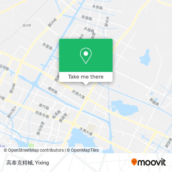 高泰克精械 map