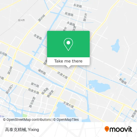 高泰克精械 map