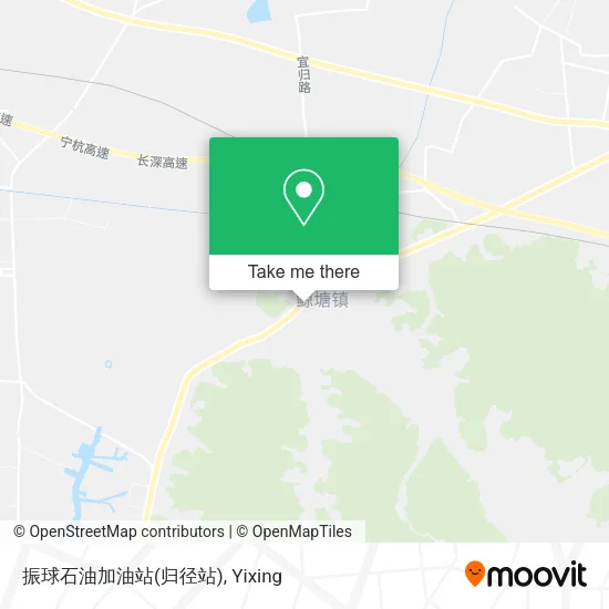 振球石油加油站(归径站) map