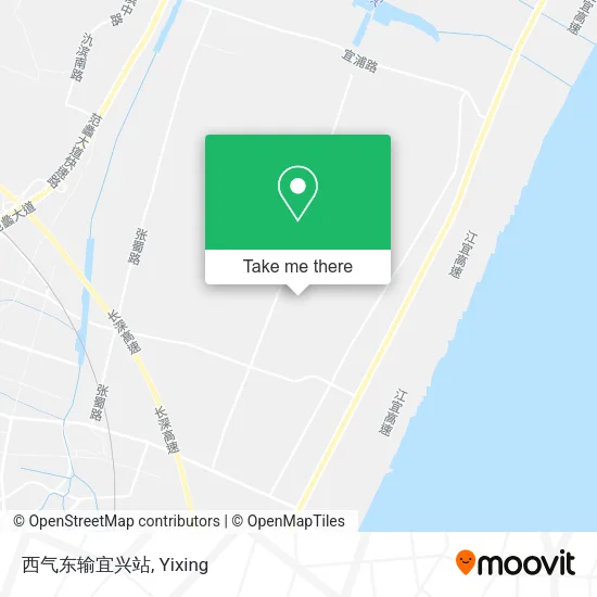 西气东输宜兴站 map