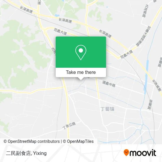 二民副食店 map