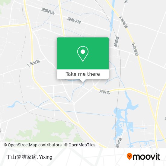 丁山梦洁家纺 map