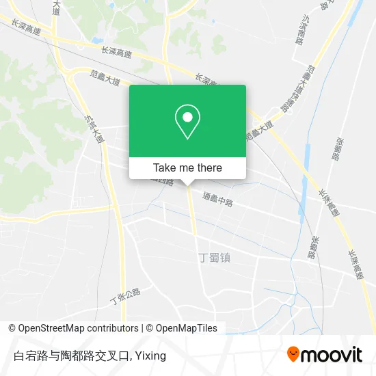 白宕路与陶都路交叉口 map