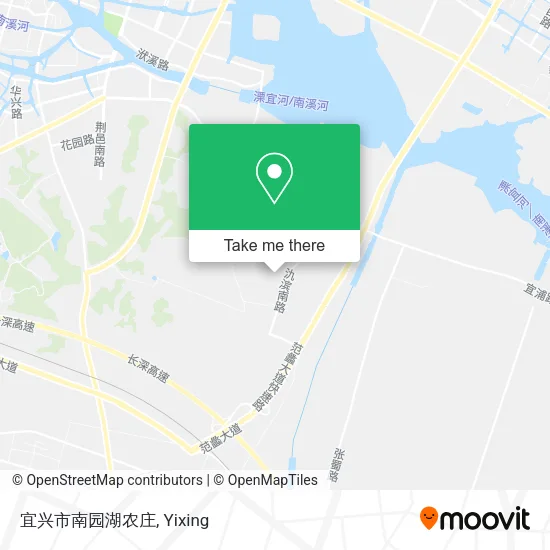 宜兴市南园湖农庄 map