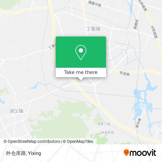 外仓库路 map