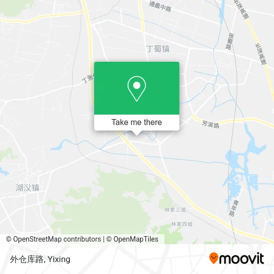 外仓库路 map