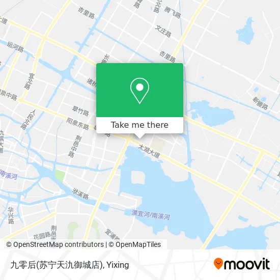 九零后(苏宁天氿御城店) map