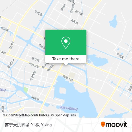 苏宁天氿御城-91栋 map