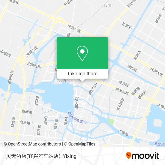 贝壳酒店(宜兴汽车站店) map
