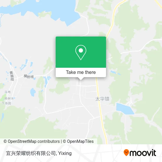 宜兴荣耀纺织有限公司 map