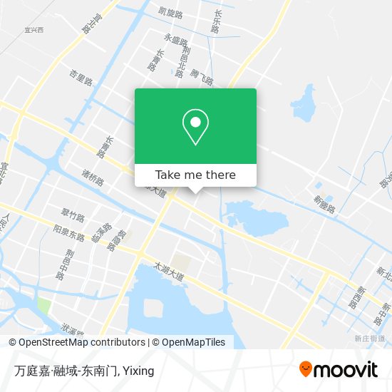 万庭嘉·融域-东南门 map