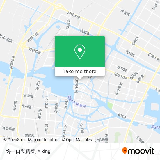 馋一口私房菜 map