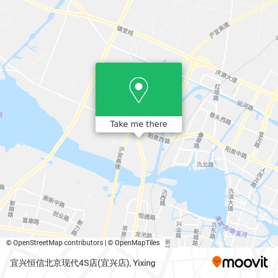 宜兴恒信北京现代4S店(宜兴店) map