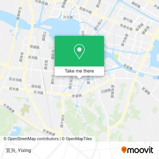 宜兴 map