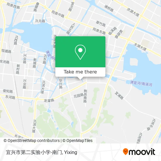 宜兴市第二实验小学-南门 map