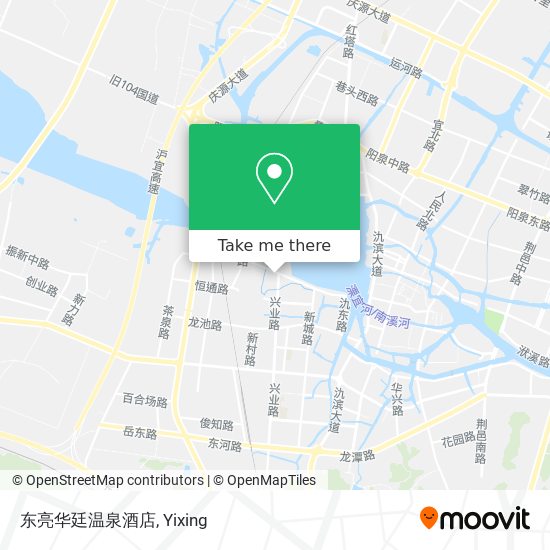 东亮华廷温泉酒店 map