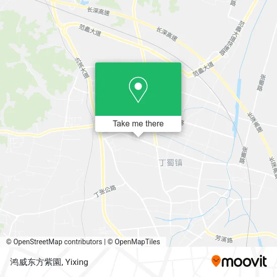 鸿威东方紫園 map