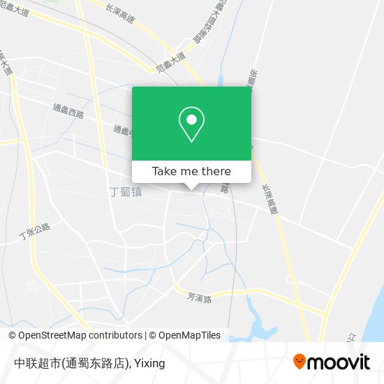 中联超市(通蜀东路店) map