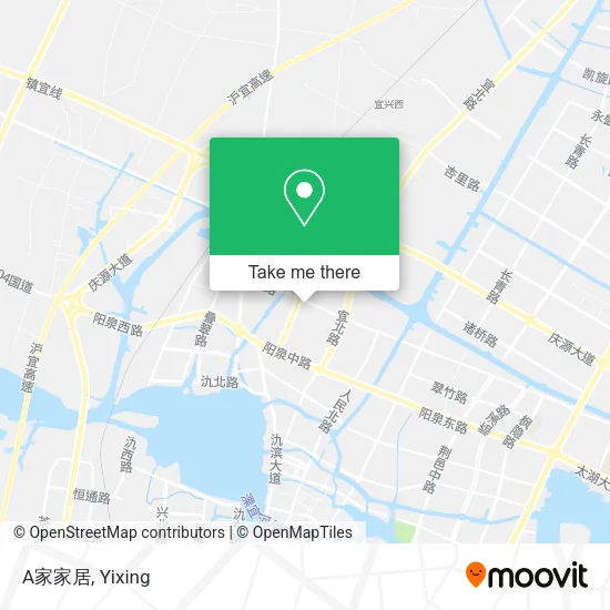 A家家居 map