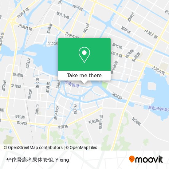 华佗骨康孝果体验馆 map
