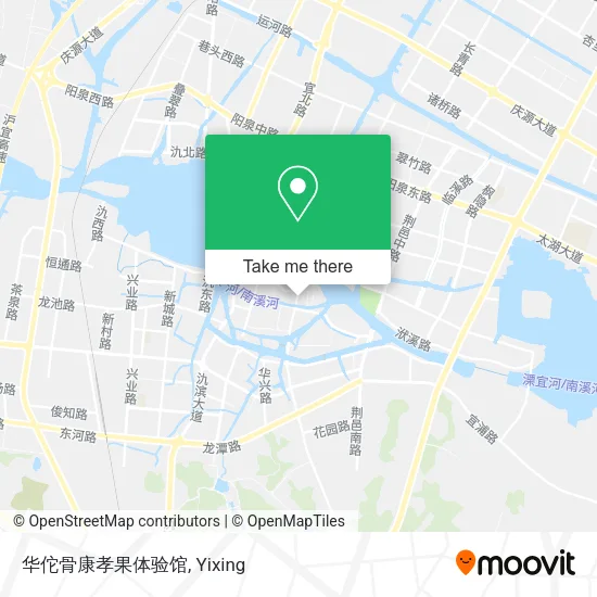 华佗骨康孝果体验馆 map