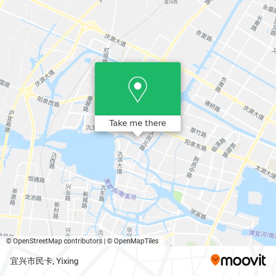 宜兴市民卡 map