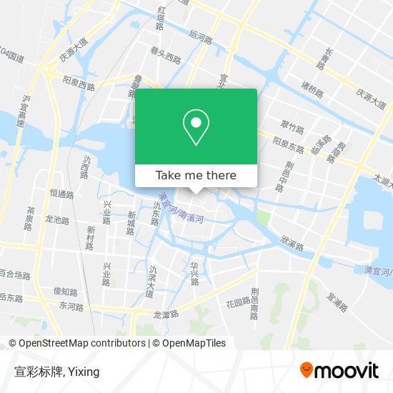 宣彩标牌 map