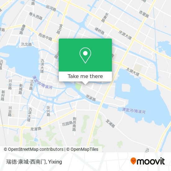 瑞德·康城-西南门 map
