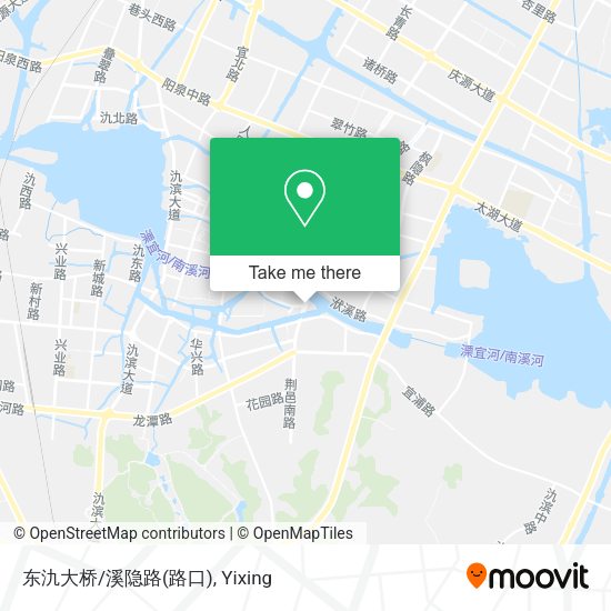 东氿大桥/溪隐路(路口) map