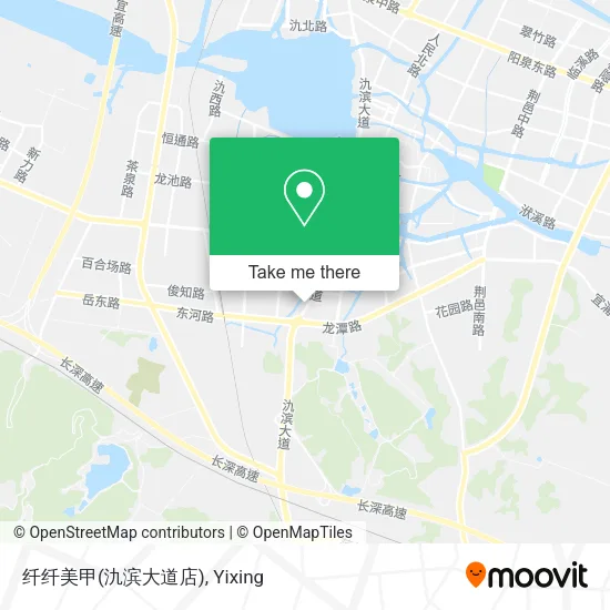纤纤美甲(氿滨大道店) map