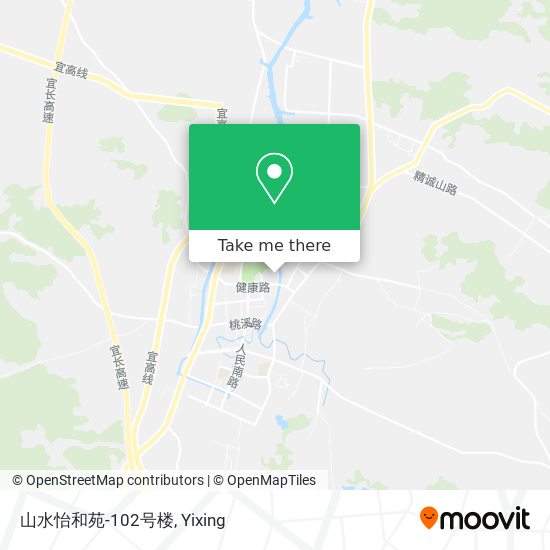 山水怡和苑-102号楼 map