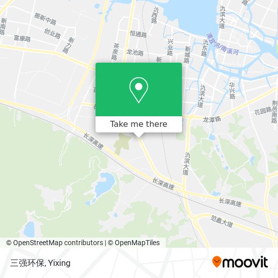 三强环保 map