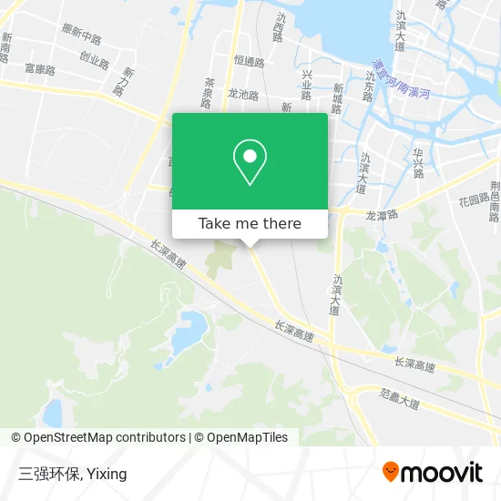 三强环保 map