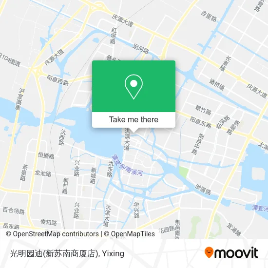 光明园迪(新苏南商厦店) map