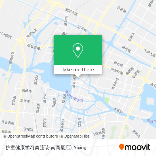 护童健康学习桌(新苏南商厦店) map