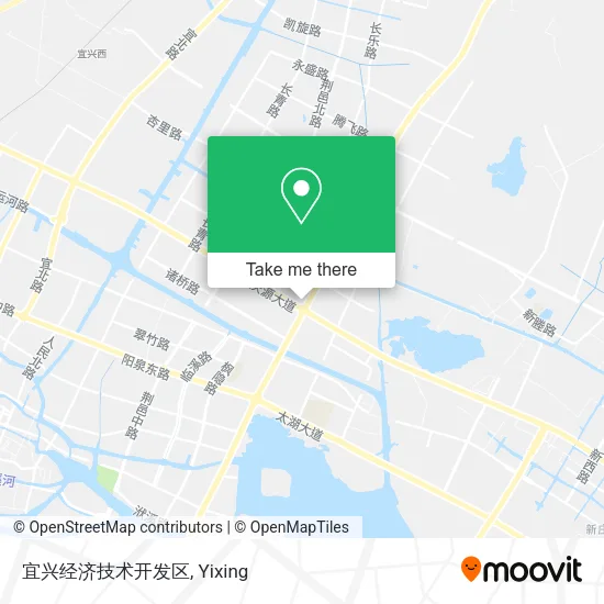 宜兴经济技术开发区 map