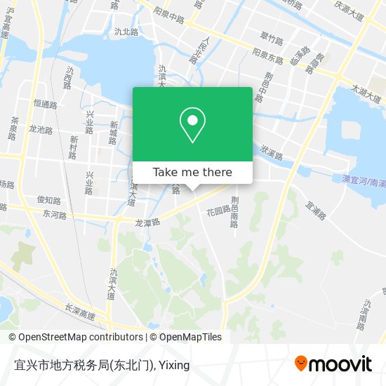 宜兴市地方税务局(东北门) map