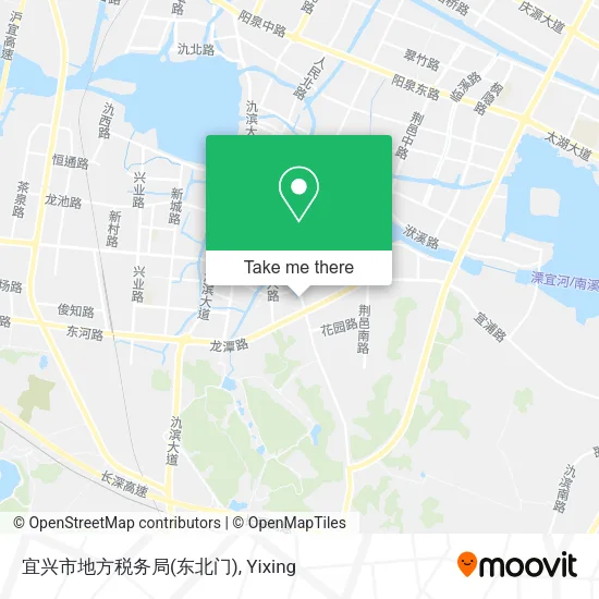 宜兴市地方税务局(东北门) map