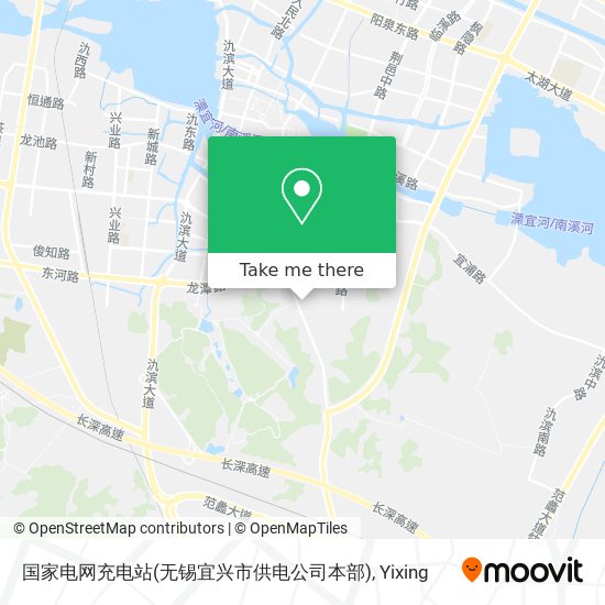 国家电网充电站(无锡宜兴市供电公司本部) map