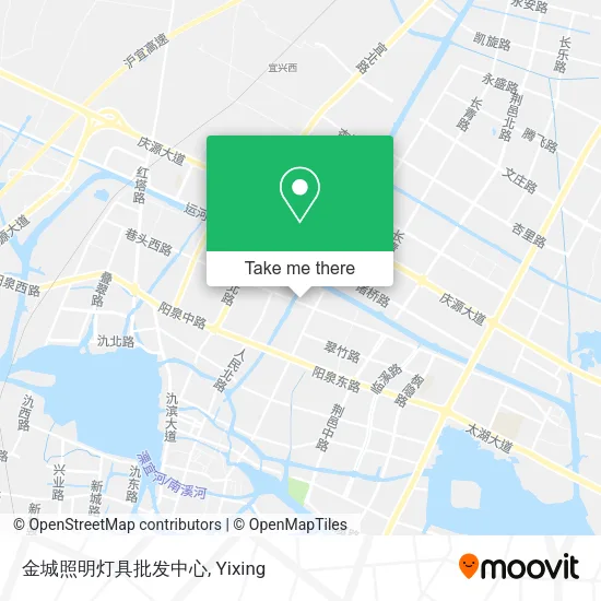 金城照明灯具批发中心 map