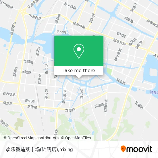 欢乐番茄菜市场(锦绣店) map