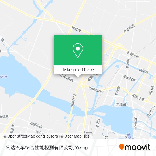 宏达汽车综合性能检测有限公司 map